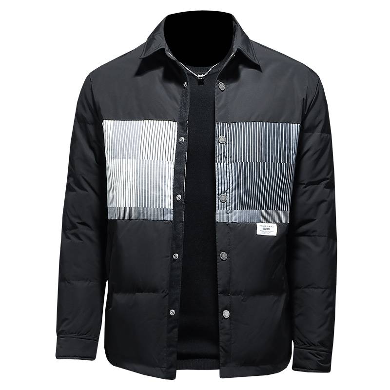 2022 Winter new down jacket standing collar men's down jacket short Y55219 P195 sofa map