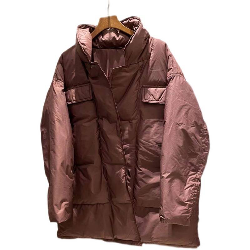 Light fluffy short down jacket jacket