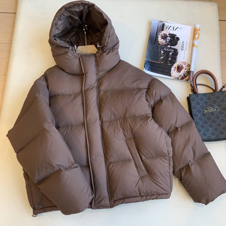 Super Foot Filling 90 White Goosedi Waterproof Diamond Prevent and Warm Casual Casual hooded down jacket jacket