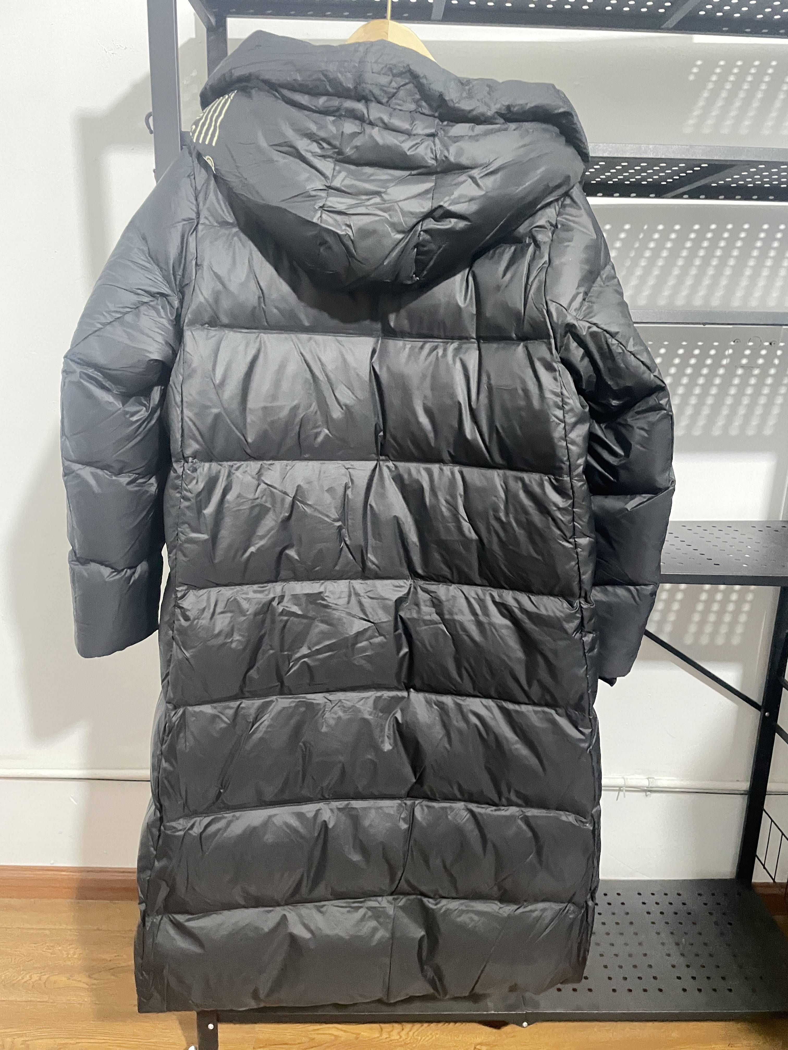 Chunyuan 23 Autumn and Winter Exit South Korea single 90 white duck down medium long slim slim slim down jacket