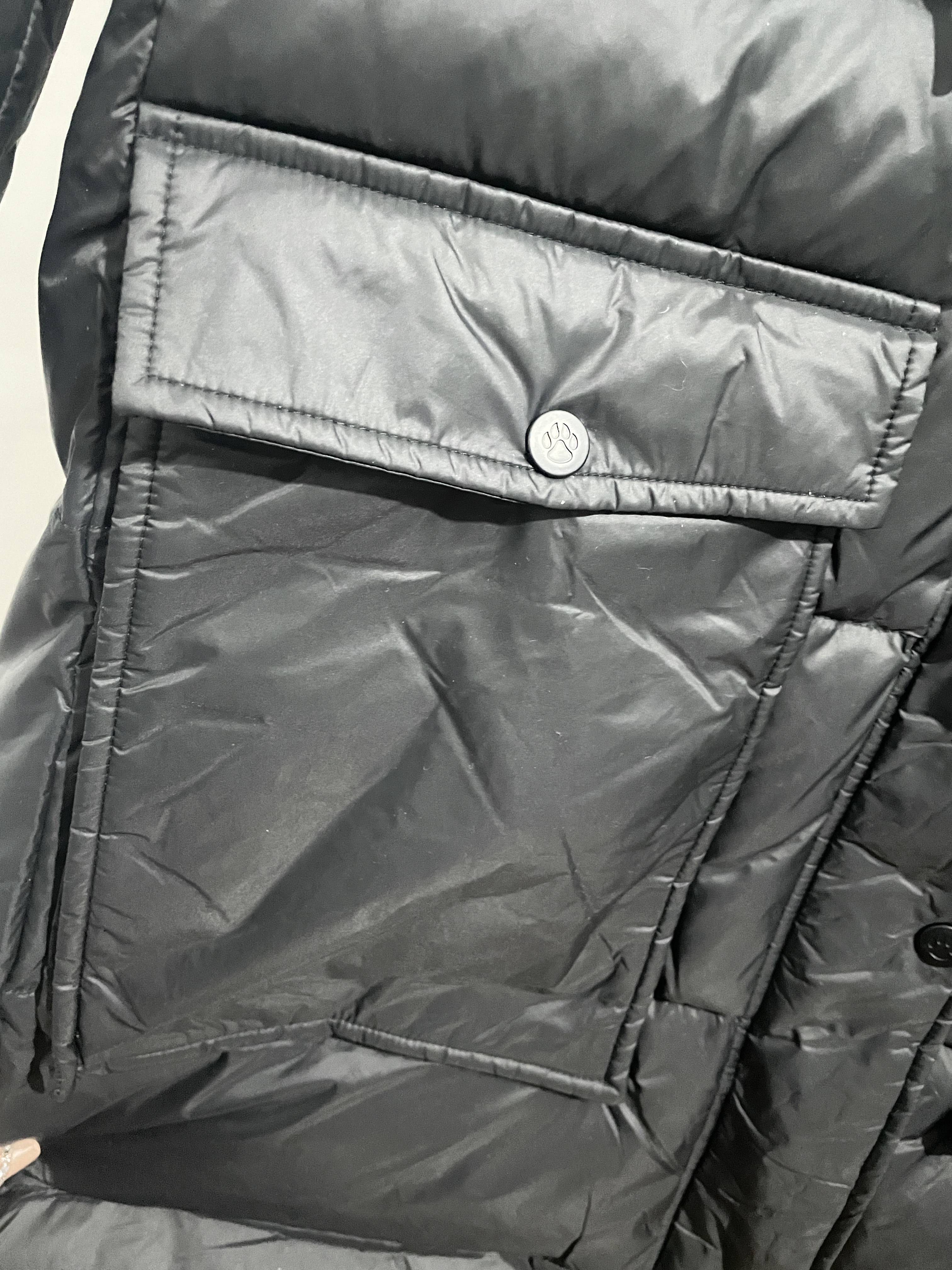 Chunyuan 23 Autumn and Winter Exit South Korea single 90 white duck down medium long slim slim slim down jacket