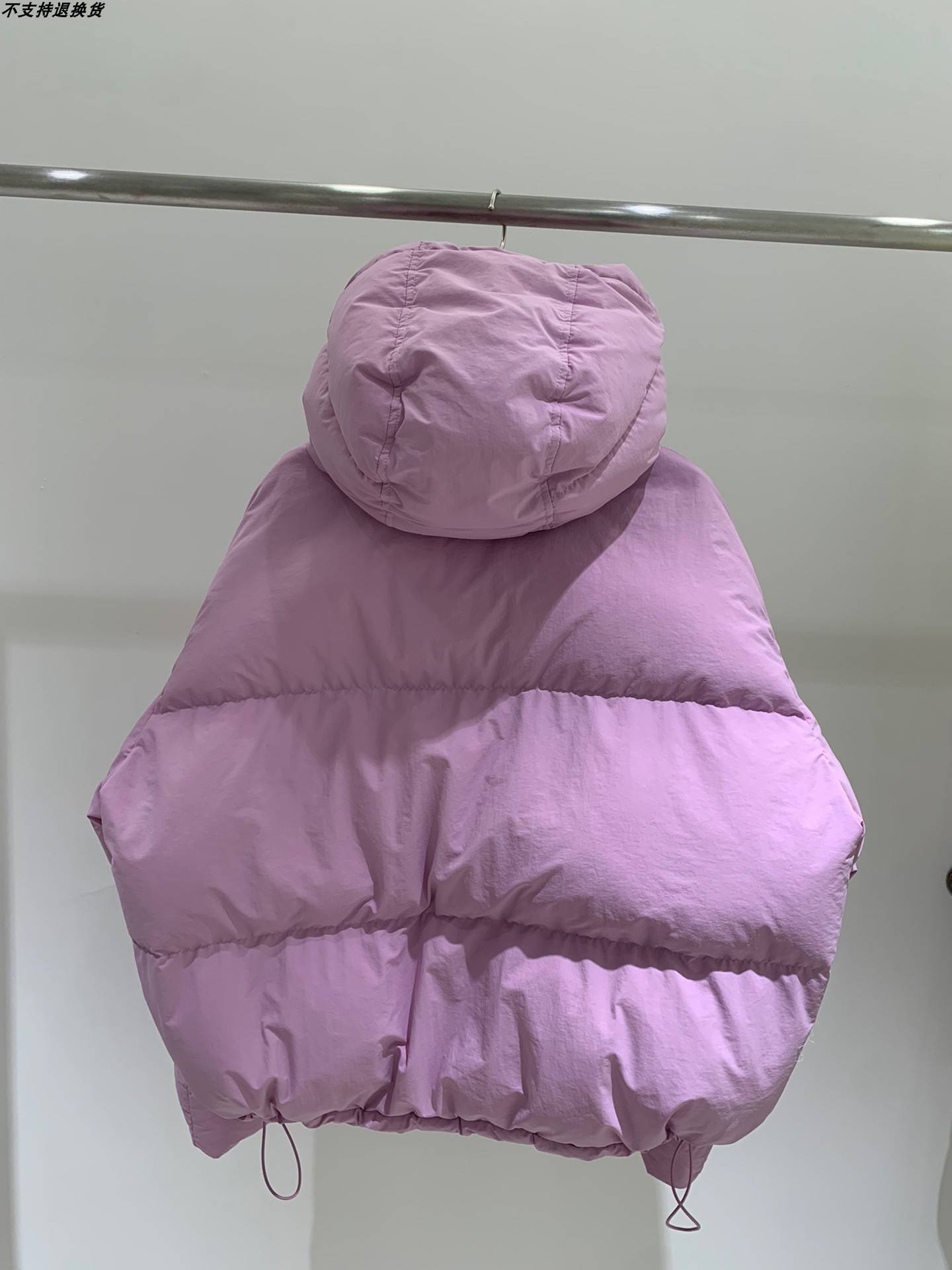 Sunny Korean women's clothing in winter thick warmth, removable hat, short duck down duck down jacket female