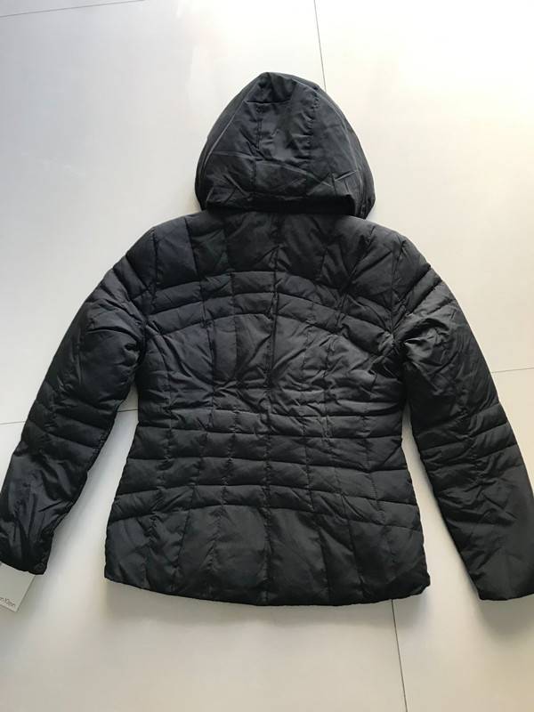 Classic black fashion down jacket original single -tail special price