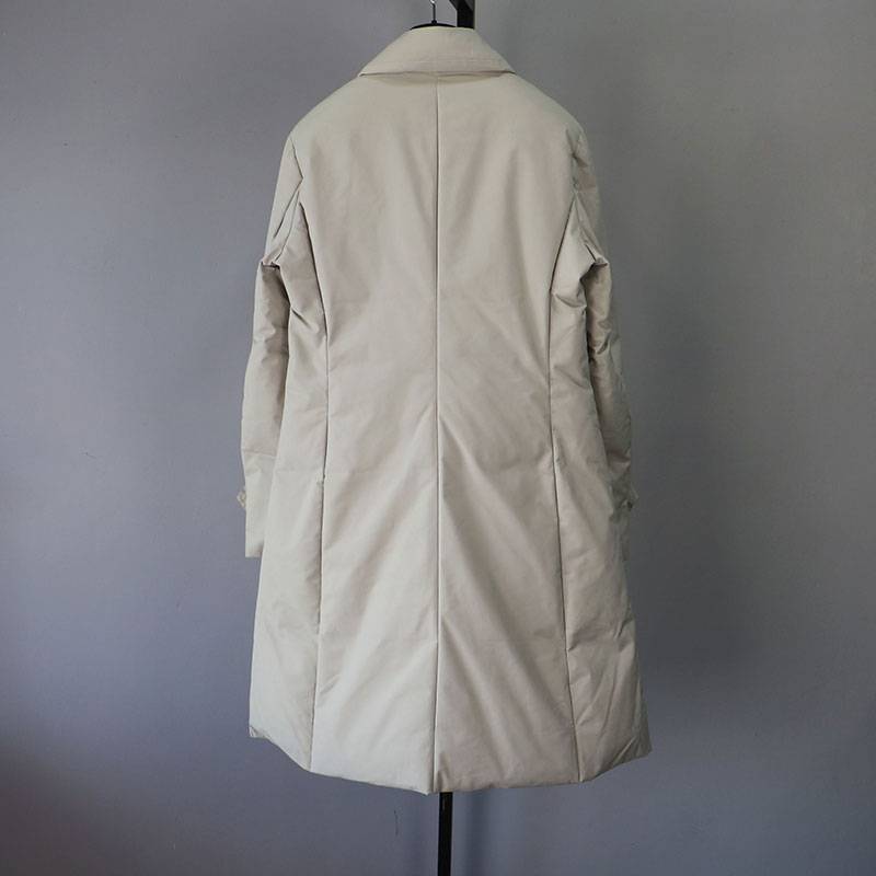 Winter ladies down jacket jacket conventional white duck down warm