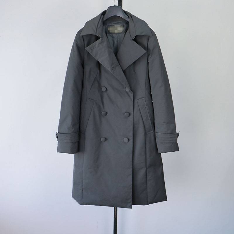 Winter ladies down jacket jacket conventional white duck down warm