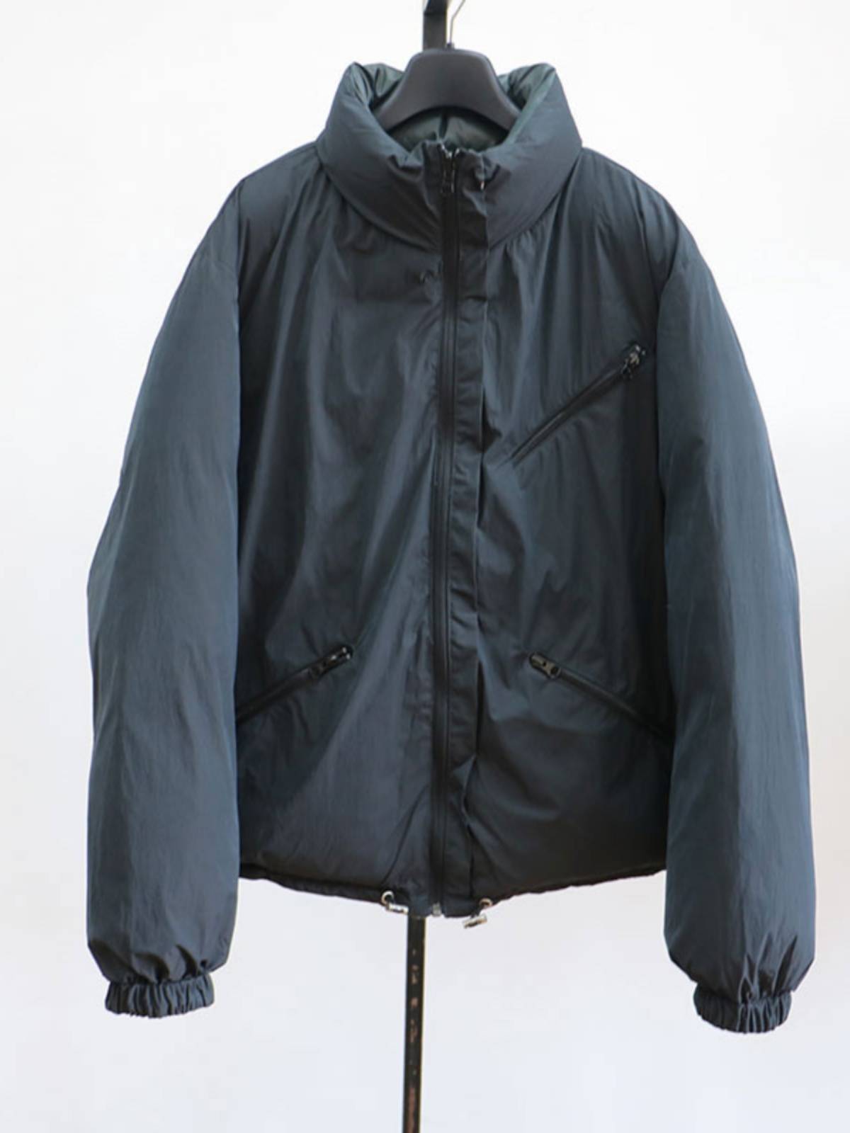 South Korea wearing a down jacket female 2023 new thickened women's bun clothes short winter double -sided double -sided jacket