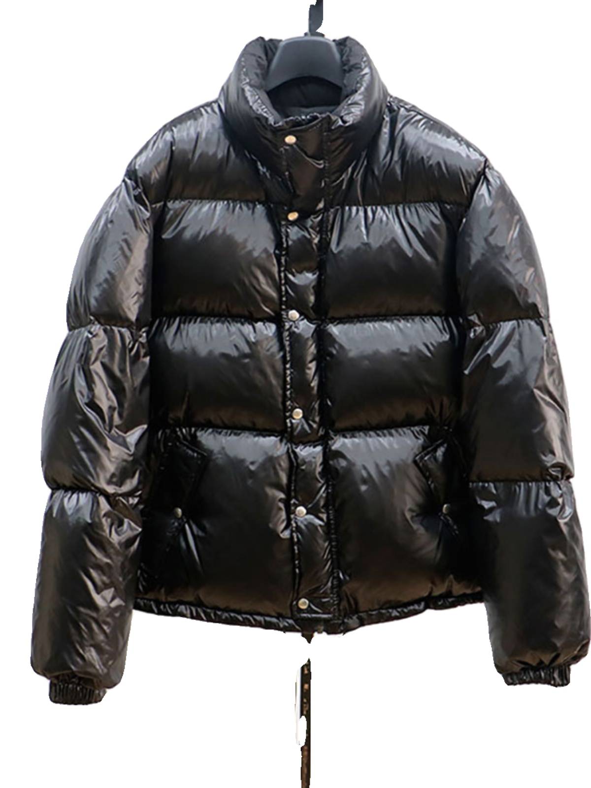 South Korea wearing a down jacket female 2023 new thickened women's bun clothes short winter double -sided double -sided jacket