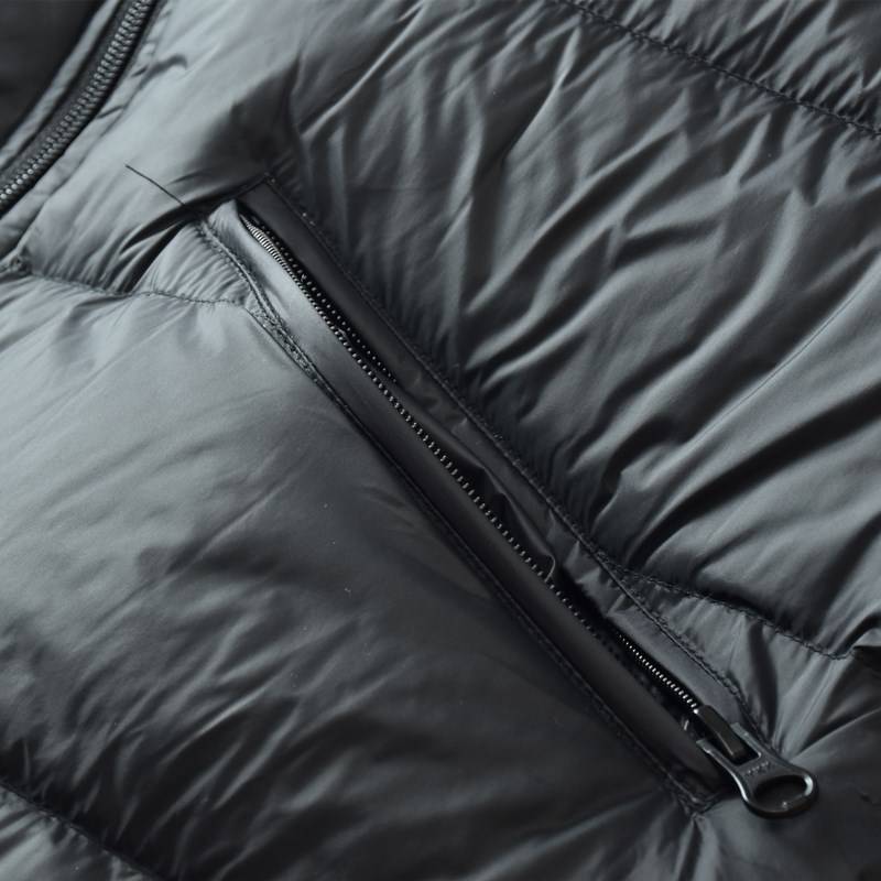 Original single outdoor heating heat insulation leisure and stand -up collar down jacket