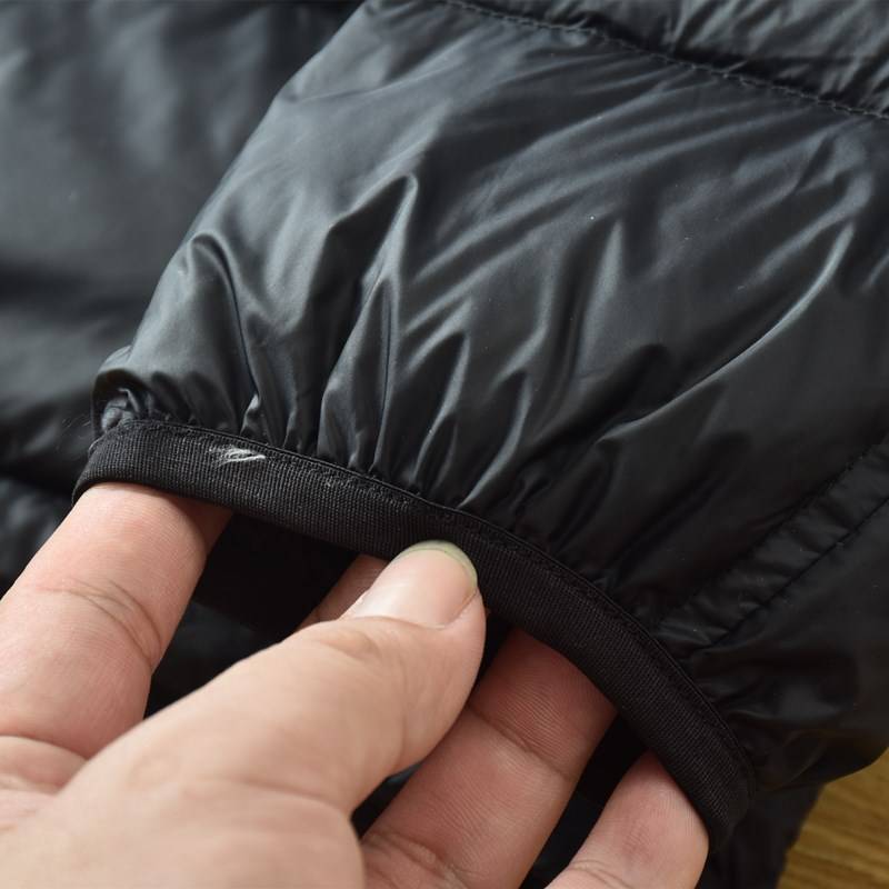 Original single outdoor heating heat insulation leisure and stand -up collar down jacket