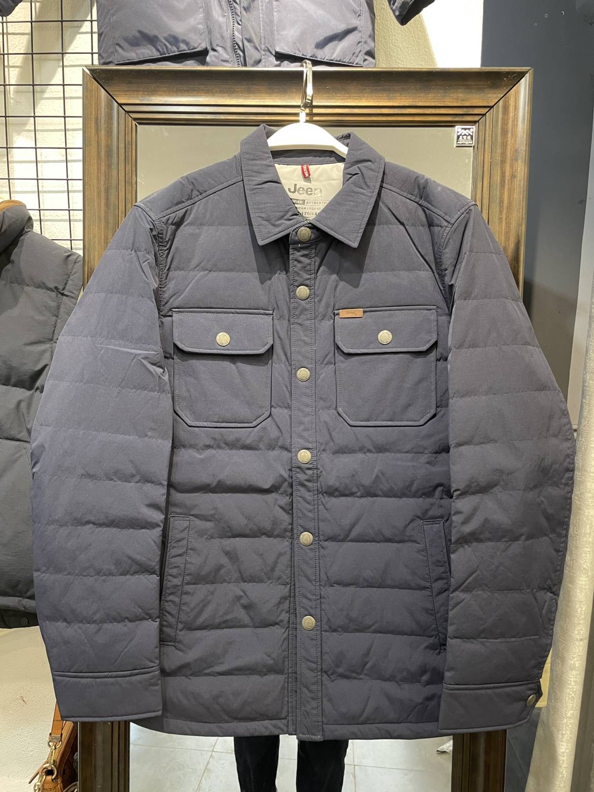 JIPU home authentic new winter domestic brick cabinet casual lapels of down jacket jacket coat men's models