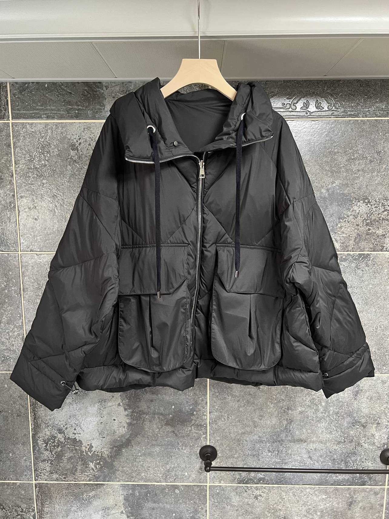 Xiaoshiu Shui Shuo Tide 90%ultra -light white duck down fashion atmospheric short down jacket