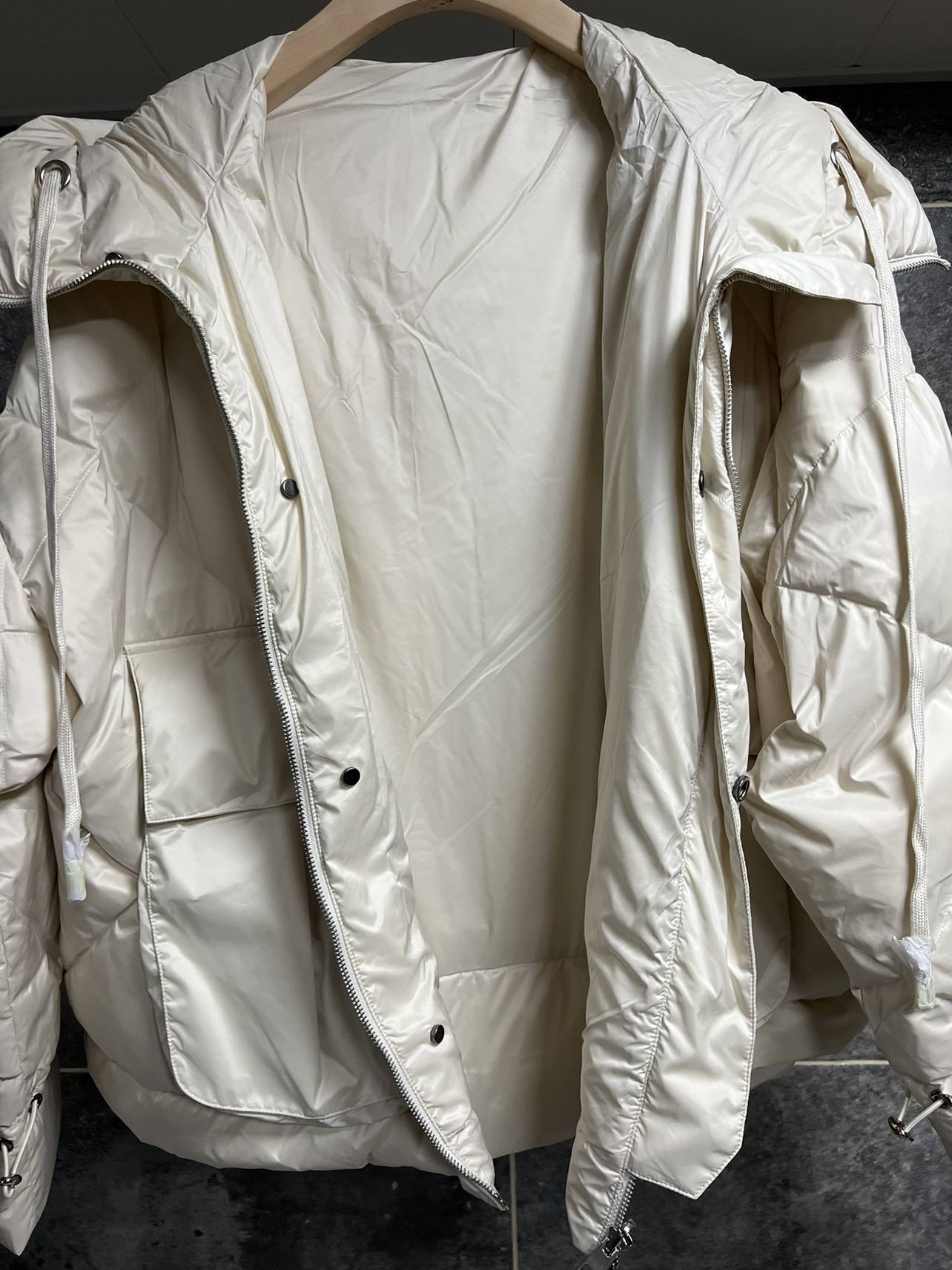 Xiaoshiu Shui Shuo Tide 90%ultra -light white duck down fashion atmospheric short down jacket