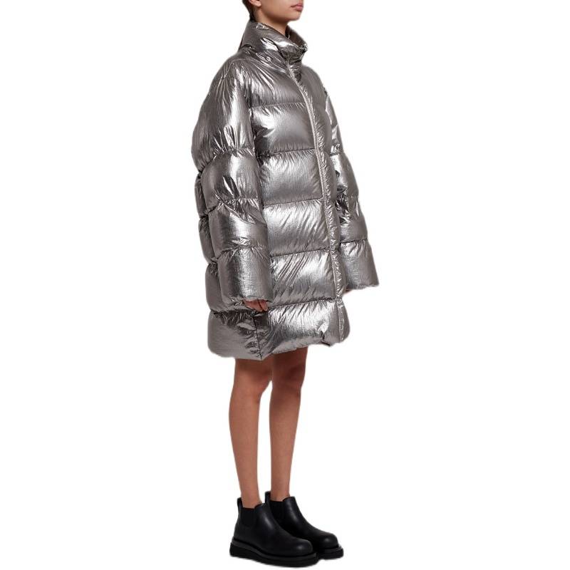 RICK OWENS CYCLOPIC big -name joint model standing collar down jacket technology keeps warm and bright noodles