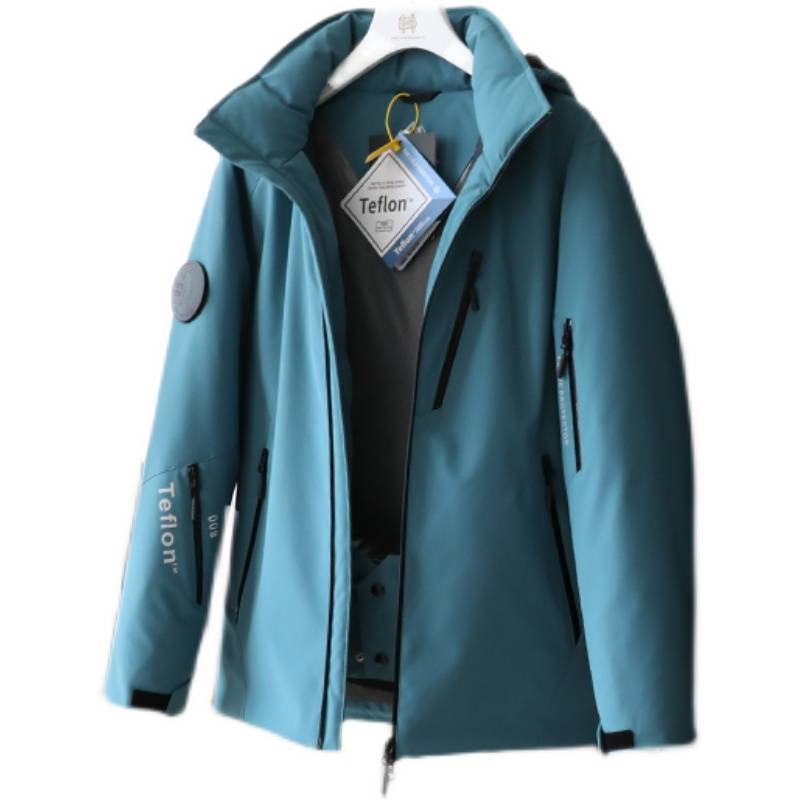 Disassembered hooded 95 White Goose Velvers Wind Waterproof