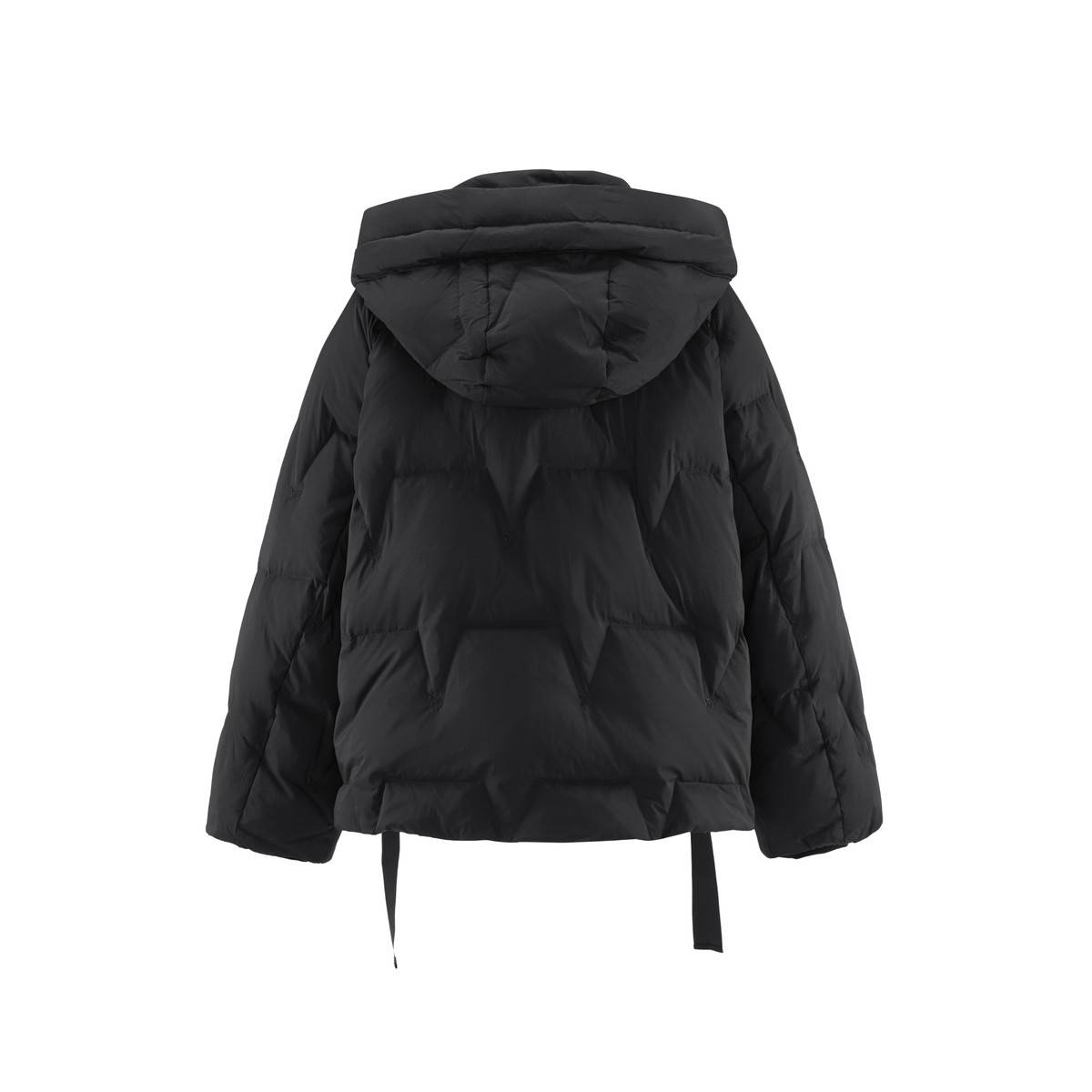 Fashion versatile embroidered down jacket