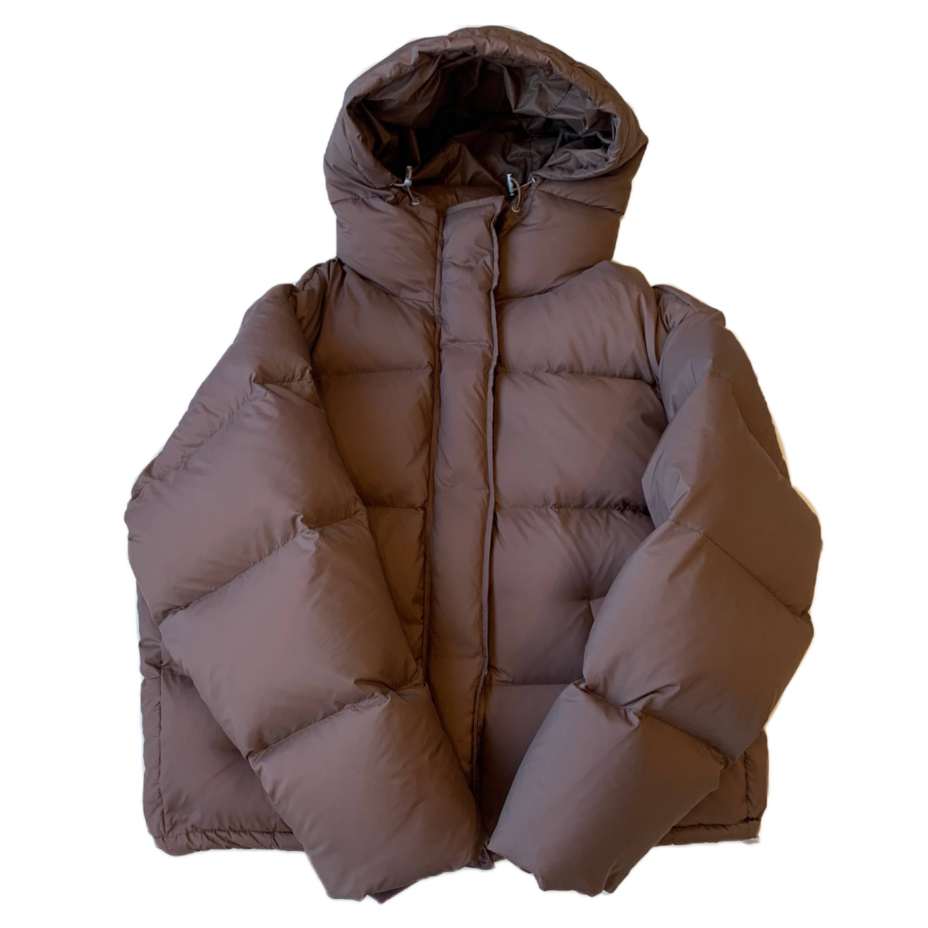 THEWOW Super Foot Filling 90 White Goosedi Waterproof Diamond Prevent and Warm Casual Hooded Hooding Plel Jacket