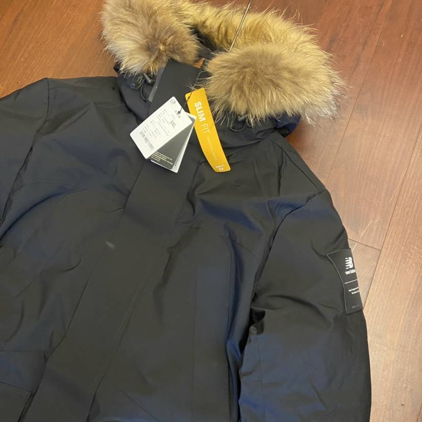 Original Single Men's 2023 New Winter Wind Windproof Mid -length Thickens Thickens Thick down jacket men and women
