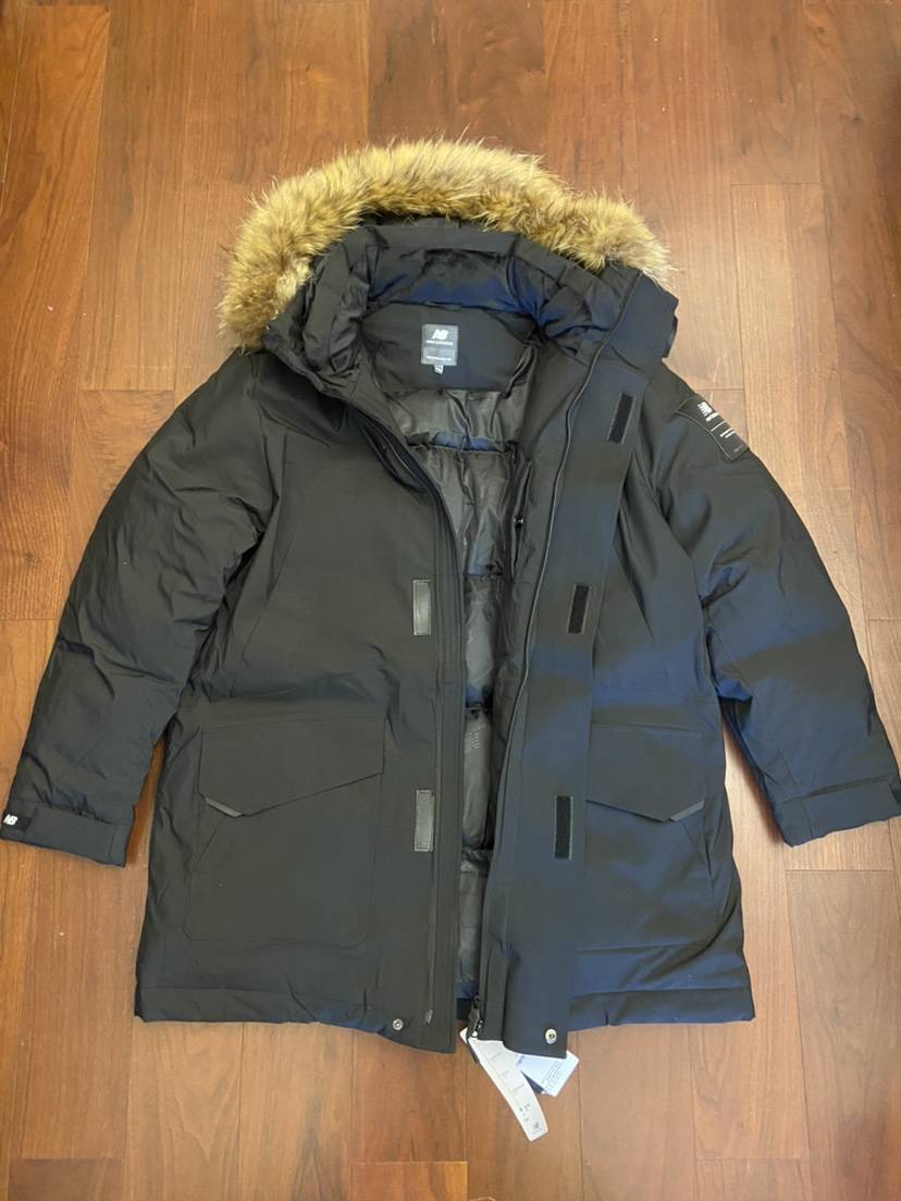 Original Single Men's 2023 New Winter Wind Windproof Mid -length Thickens Thickens Thick down jacket men and women