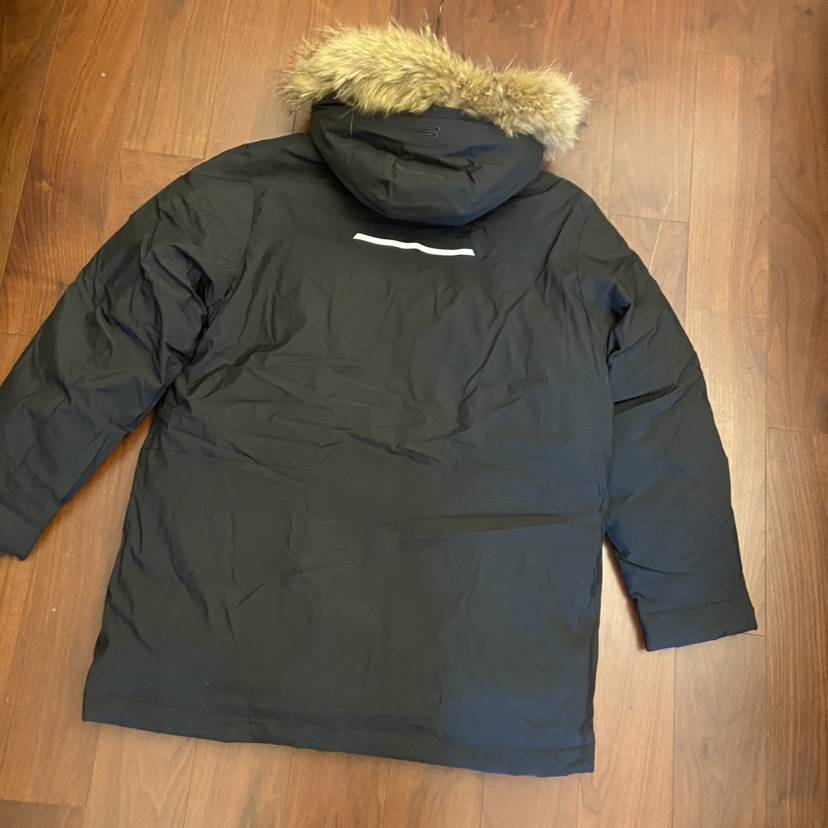 Original Single Men's 2023 New Winter Wind Windproof Mid -length Thickens Thickens Thick down jacket men and women
