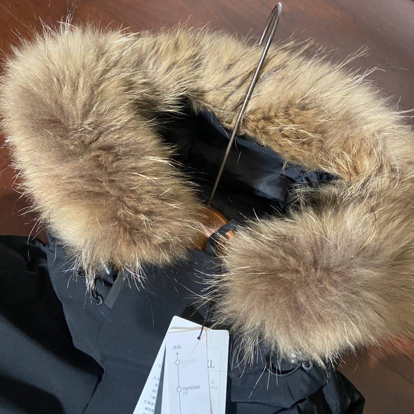 Original Single Men's 2023 New Winter Wind Windproof Mid -length Thickens Thickens Thick down jacket men and women