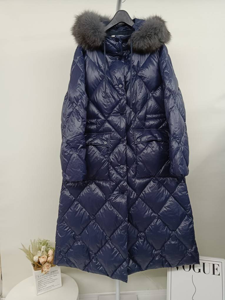 90 long down jacket