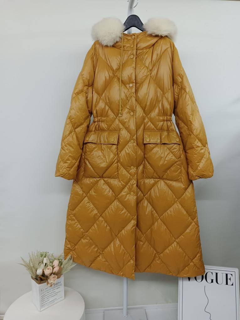 90 long down jacket