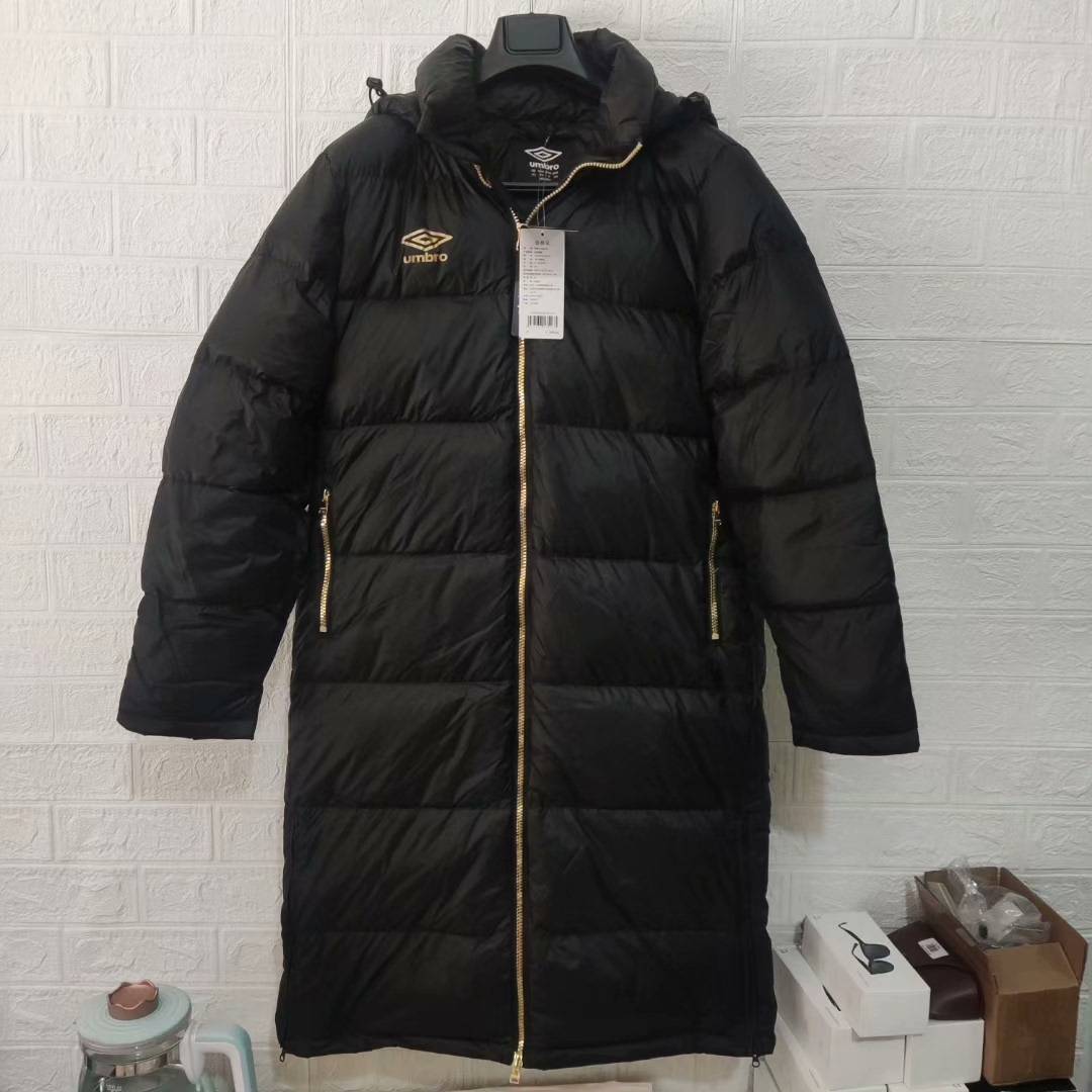 Umbro Yinbao Winter Men's Women and Women Same Cold Duck Pozoats Warm Thickening Mid -long down jacket UO2