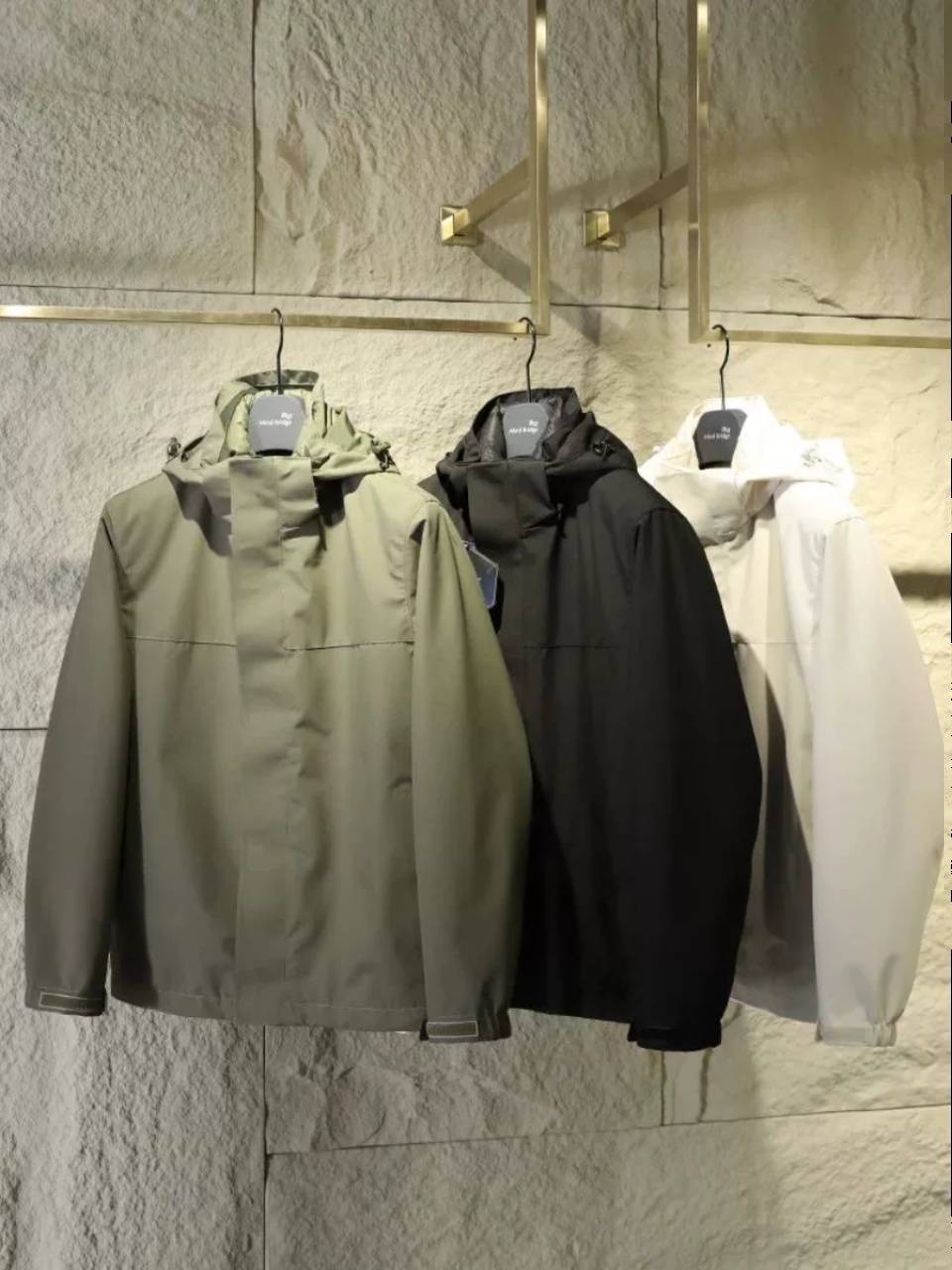 Three -in -one series!90 Goose Velvers!Autumn and winter men's and women's couples anti -wind and waterproof charge down jacket