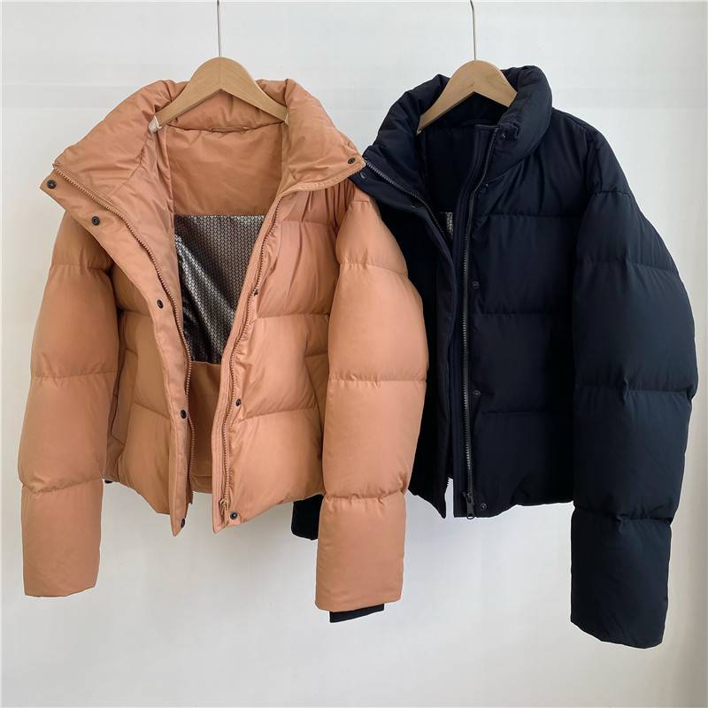 90 white goose down all sides of waterproof down jacket