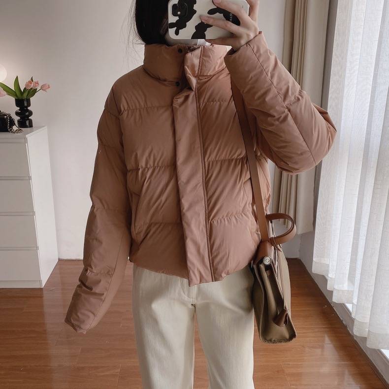 90 white goose down all sides of waterproof down jacket