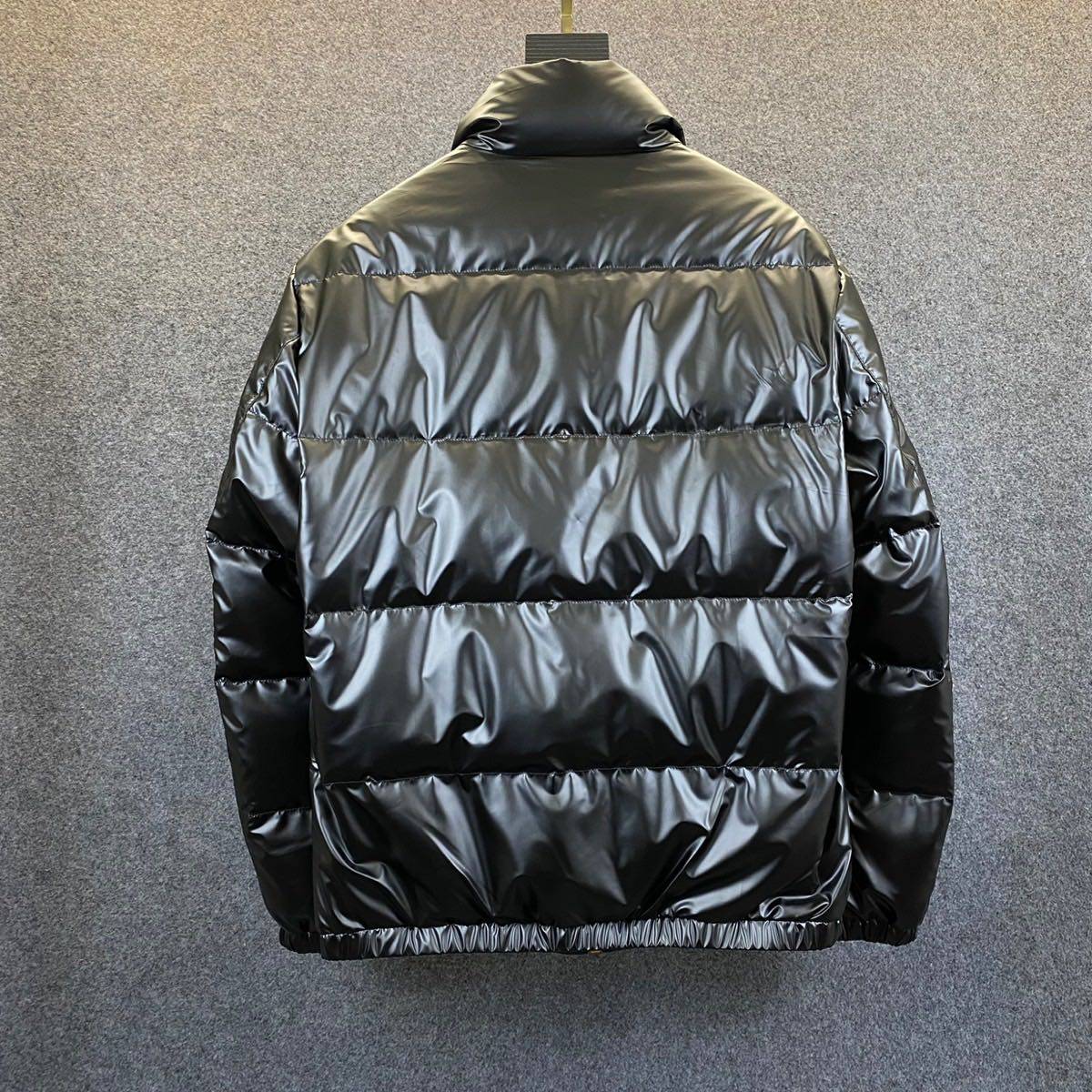 European station bright side embroidery business casual down jacket
