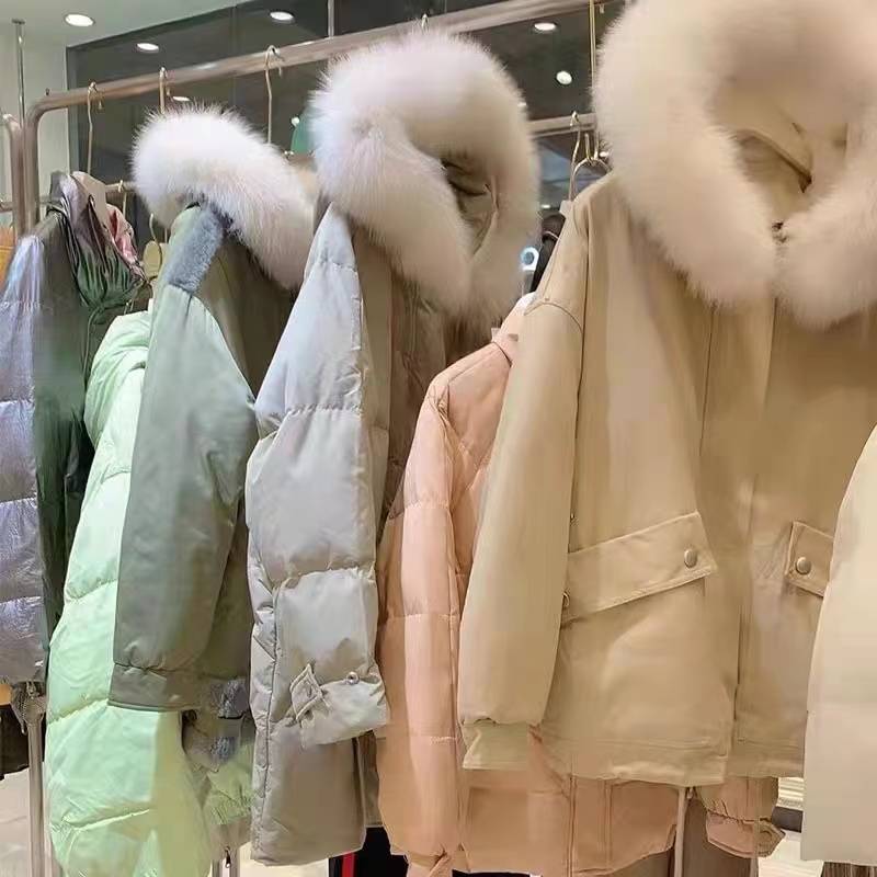 2023 winter new Korean fashion versatile thick design sense ladies White duck down (live broadcast link link)