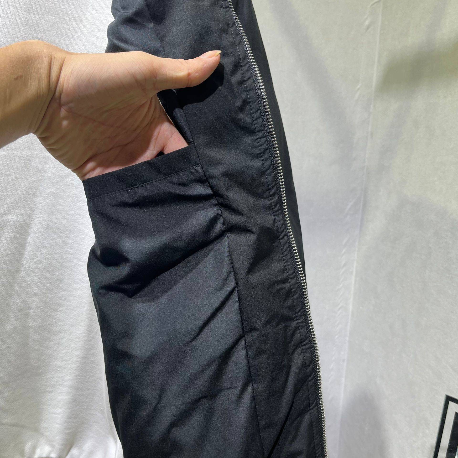 Baseball collar lightly down jacket jacket