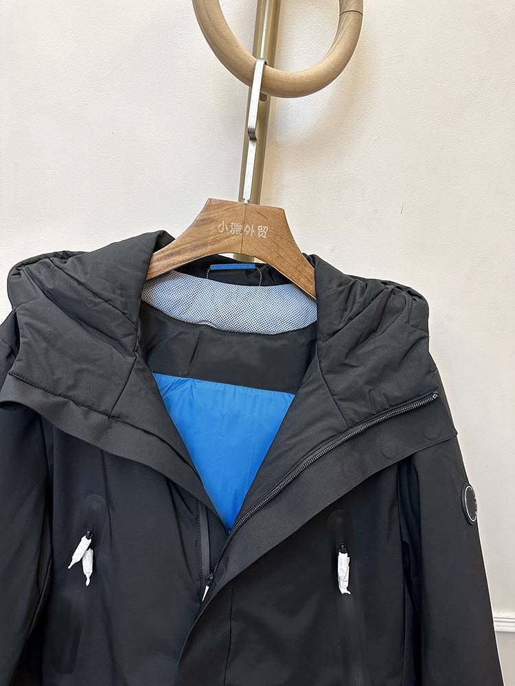 Business men's lapels casual and thick -guaranteed warm down jacket