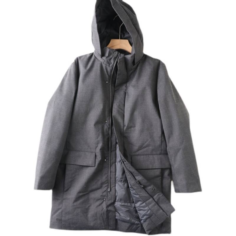 Thicked over winter down jacket white duck down duck down