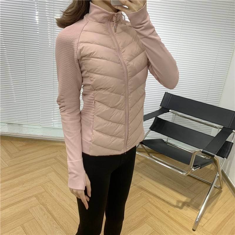 Standing thin sports down jacket 90 white duck down