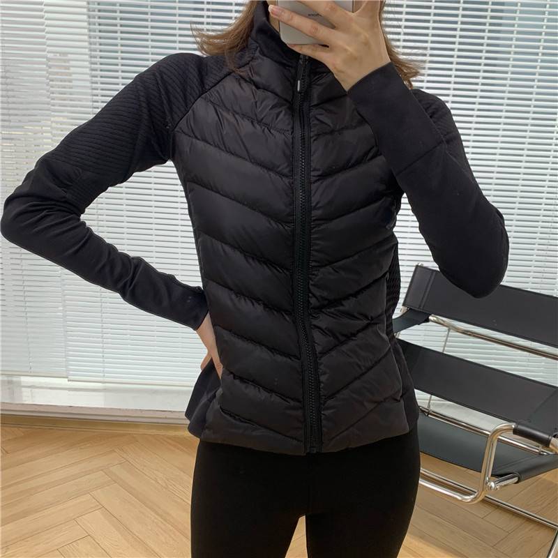 Standing thin sports down jacket 90 white duck down
