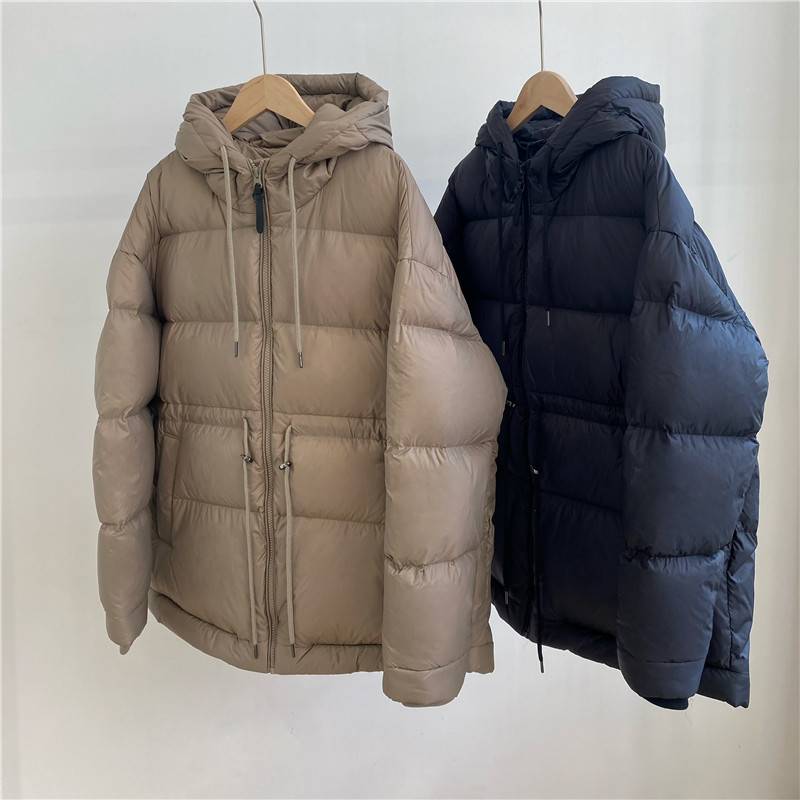 Light luxury models!Cold anti -lock heat ~ thickened new national standard 90%white goose velvet casual back goose down jacket down jacket
