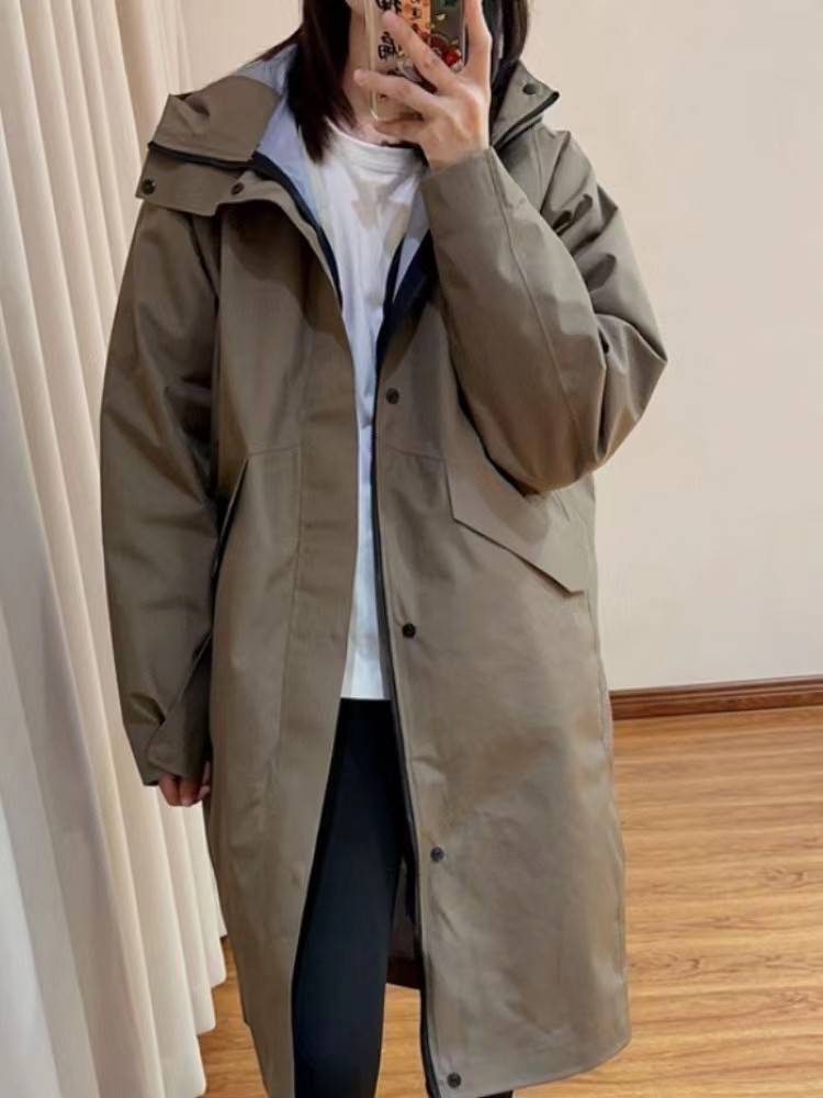 Coding 122604 SU Ran Mid -long goose down jacket anti -splash water splashing water -free winter new winter new models