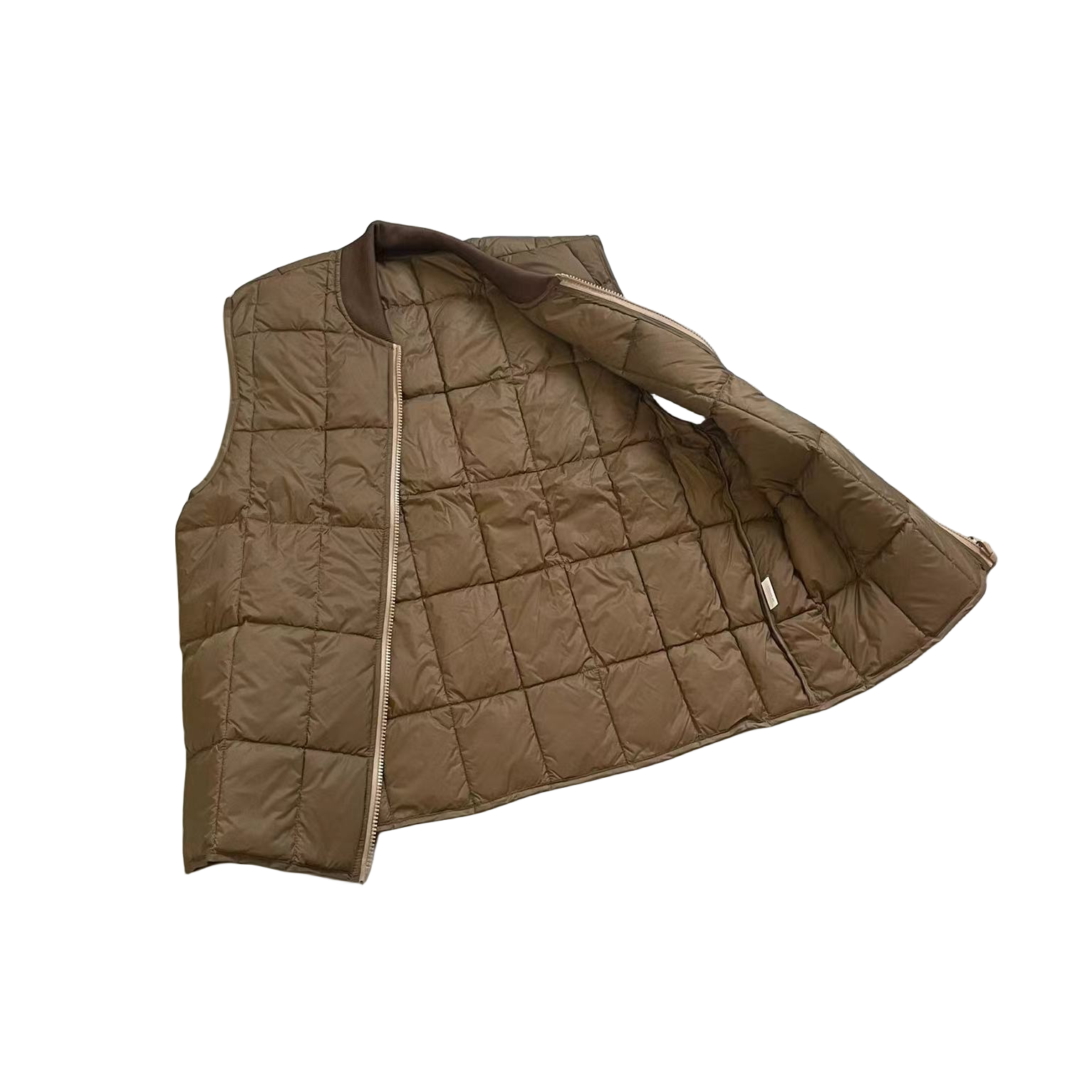 Plel fans coat single biliary down vest