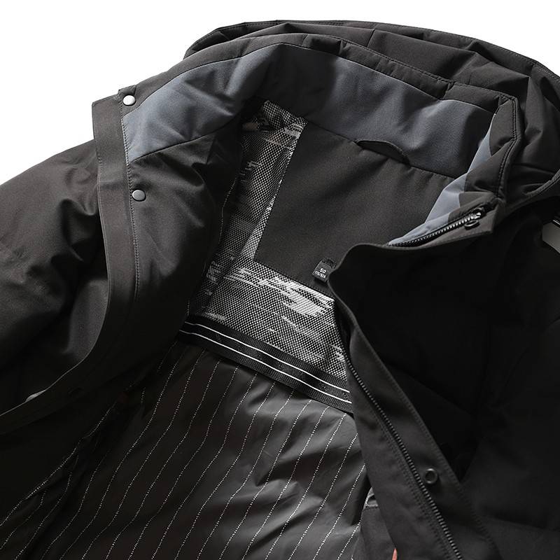 Bull cargo winter hooded thickened warm down jacket
