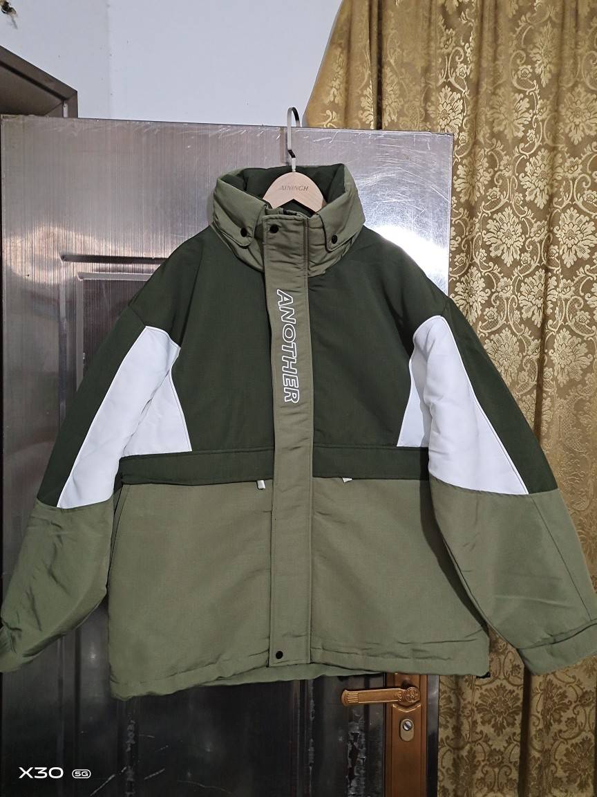 Mori family, men's workmanship down jacket