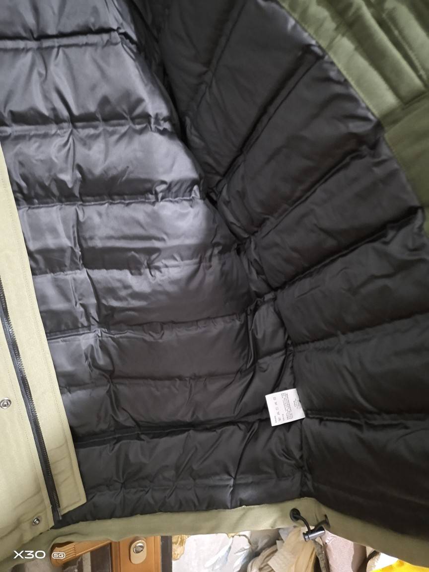 Mori family, men's workmanship down jacket