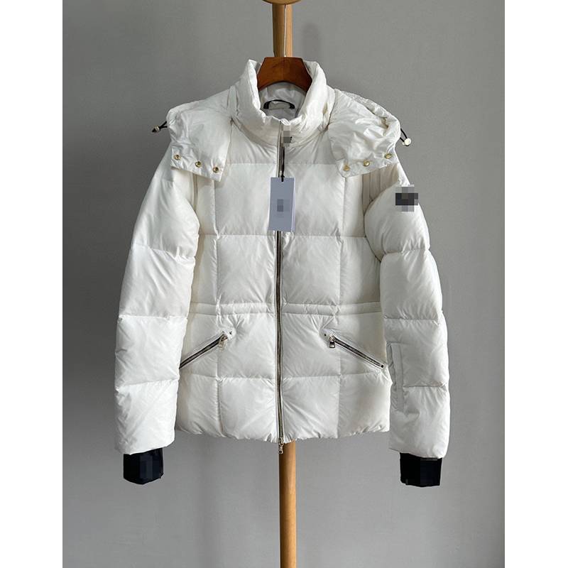 Host of hooded waist down jacket Ms. 23 new medium long thick coat