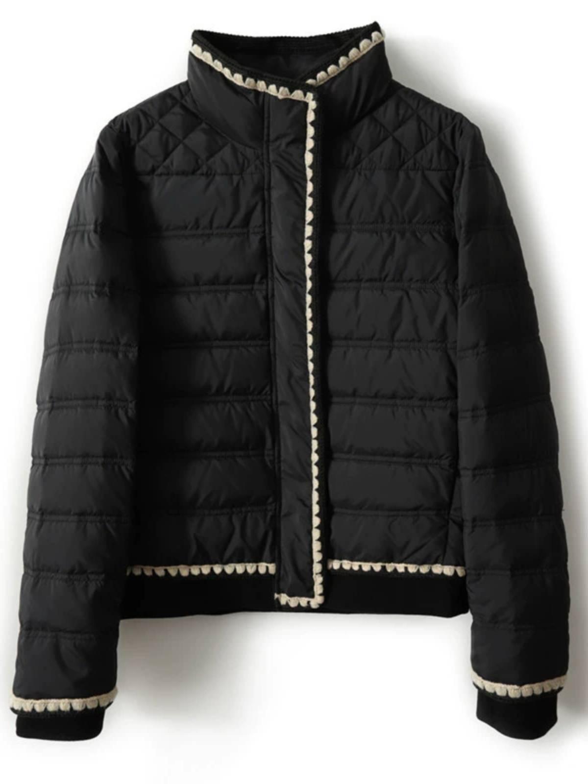 Fashionable foreign incense wind, light, light short down jacket girl