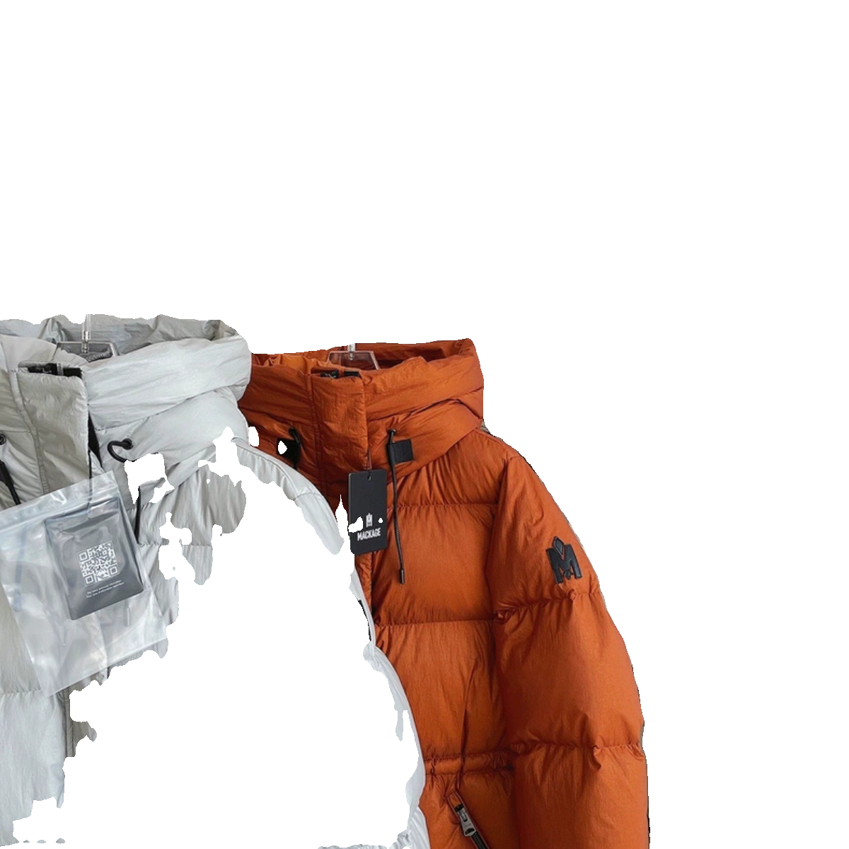 Order Canada MA*CK modern metal fabric 800 pimple thick cold resistant hooded down jacket jacket