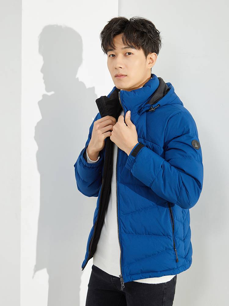 Winter men's fashion down jacket
