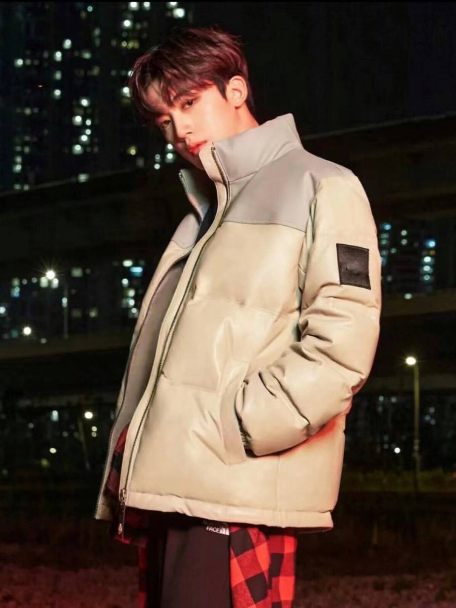 It is also a leather coat and a down -to -product nf series brand original single winter new product limited sheepskin down jacket