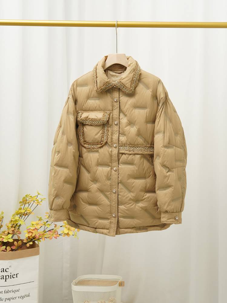 Loose loose casual down jacket girl