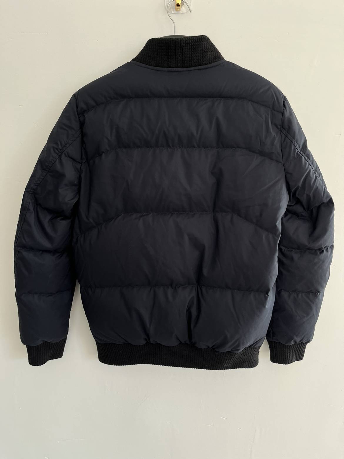 Jie & Srioli down jacket baseball uniform 90 velvet tailoring pilot down jacket winter thickened jacket